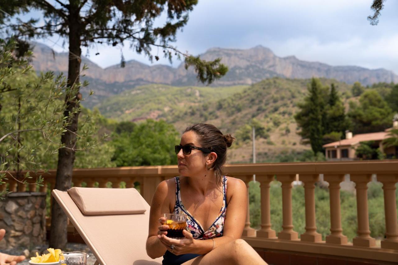 El Xalet Del Priorat Villa Escaladei Luaran gambar